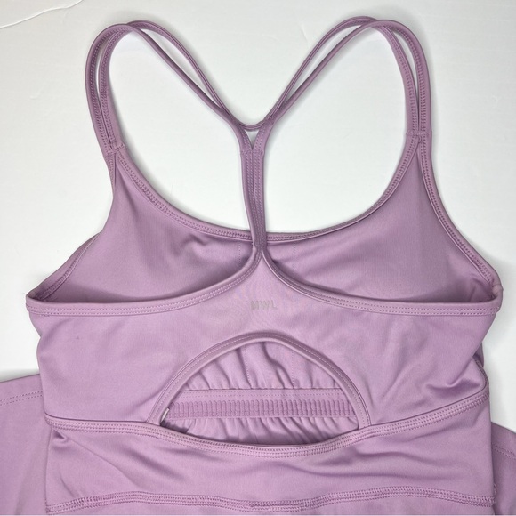 Madewell Flex Cutout Fitness Dress Lavender Purple size Small Tennis - Picture 9 of 10